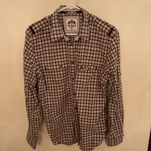 Express button down.